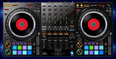 Pro DJ Player & Mixer Affiche