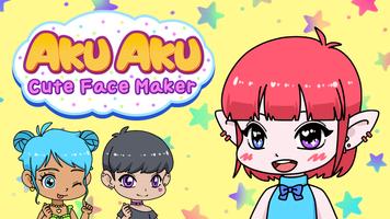 AKUAKU Cute Avatar Maker Affiche