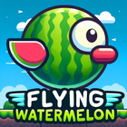 Flying Watermelon Game icône