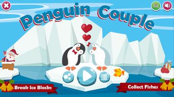 Couple de pingouin: Briser les Affiche