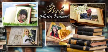 Book Photo Frame 📖 Vintage Photo Effects