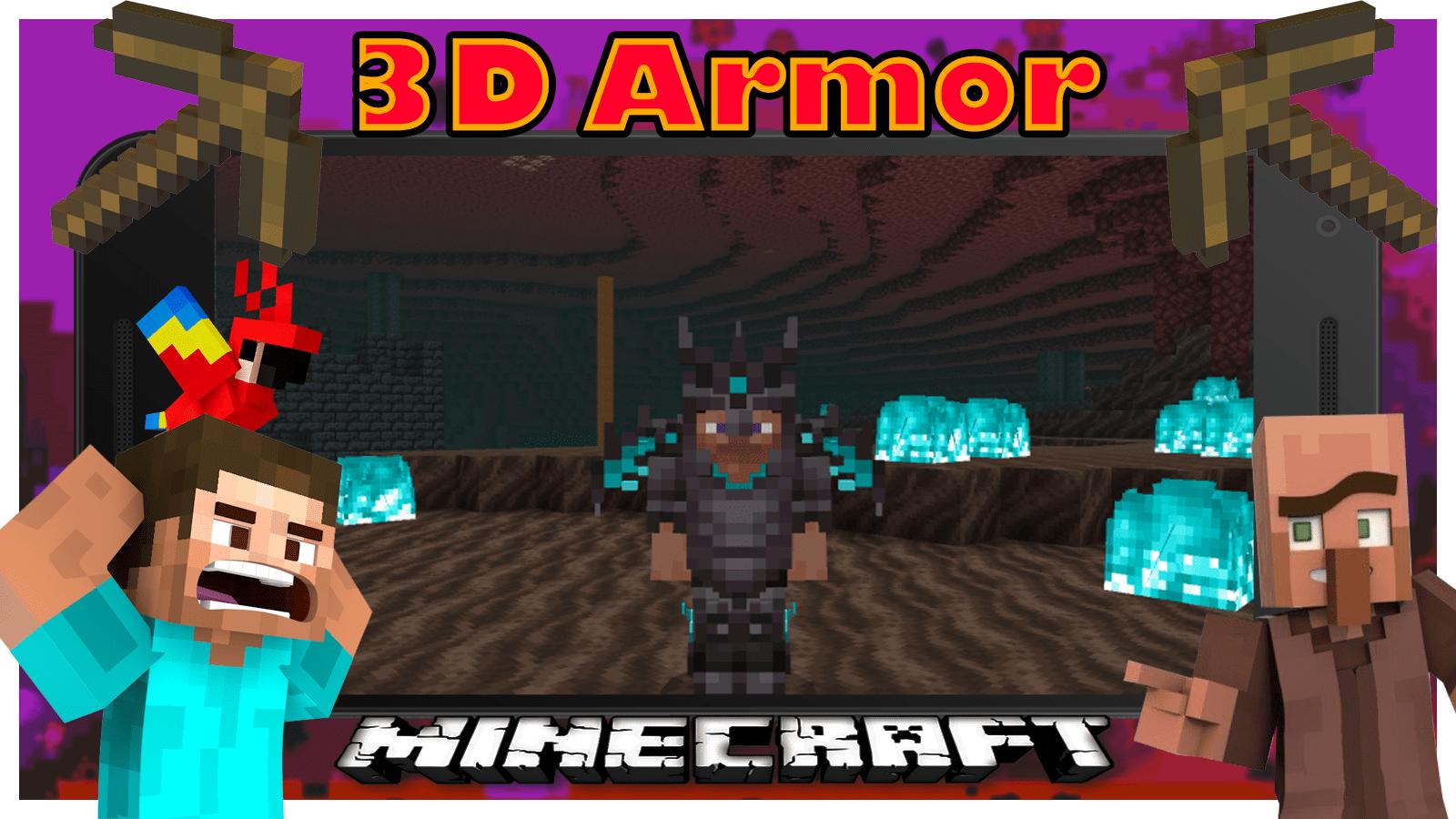 Colapso cosa Sobrevivir Descarga de APK de Armadura 3D Minecraft MCPE MOD para Android