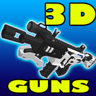 3D Gun Mod Minecraft Simulator icon