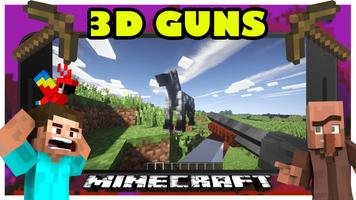 3D Gun Mod Minecraft Simulator poster