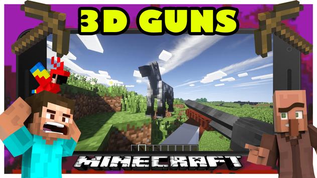 3D Gun Games Mod Minecraft for Android - APK Download