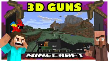 3D Gun Mod Minecraft Simulator screenshot 2