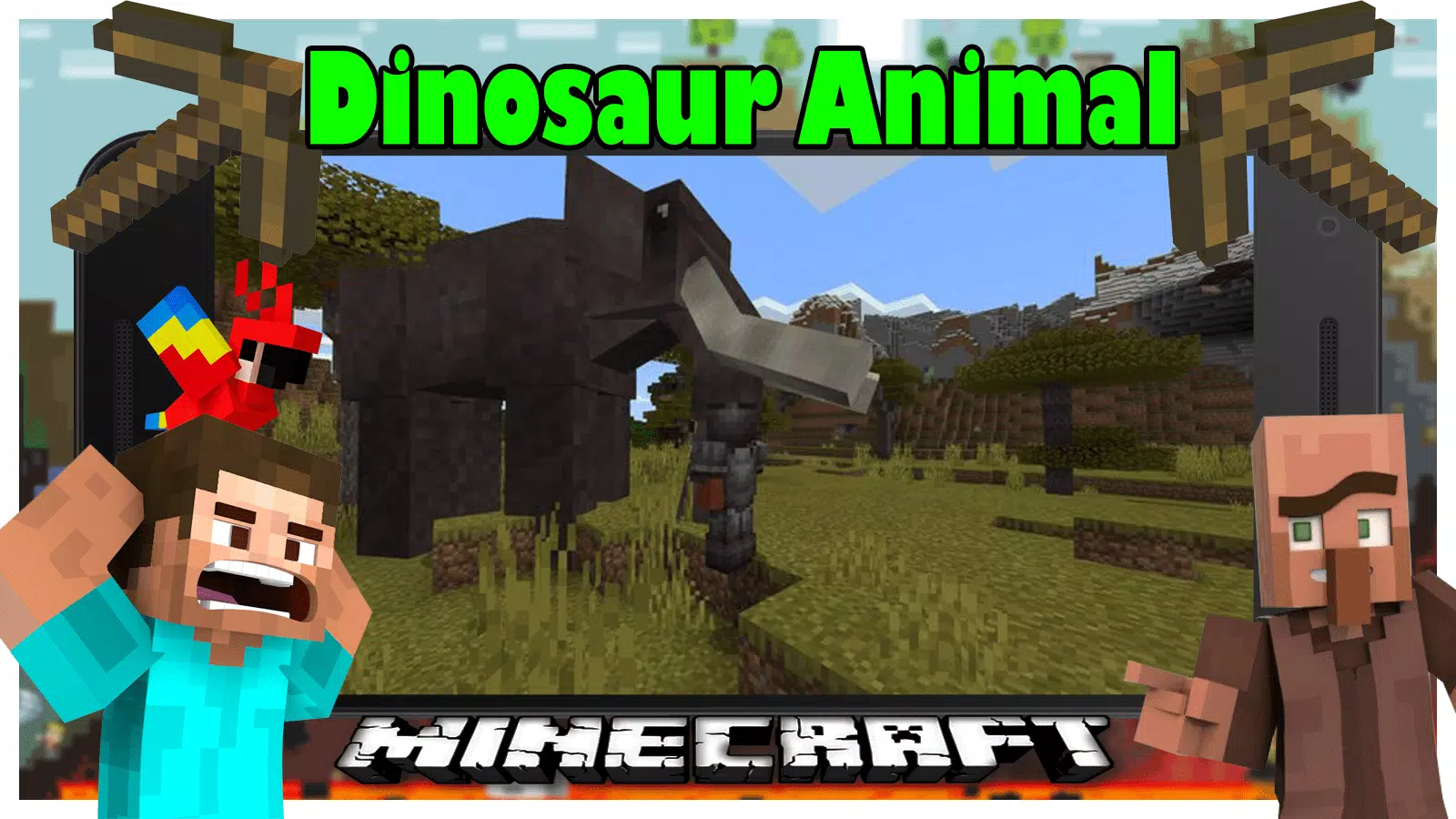 下载恐龙宠物动物minecraft Mod的安卓版本