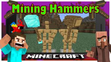 Drill Hammer Mod Minecraft PE poster