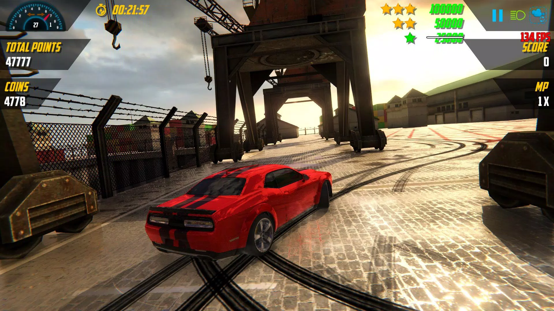 Burnout Drift 3: Seaport Max 🔥 Jogue online