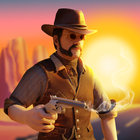 Wild West Revolver icône