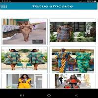 Tenue africaine الملصق