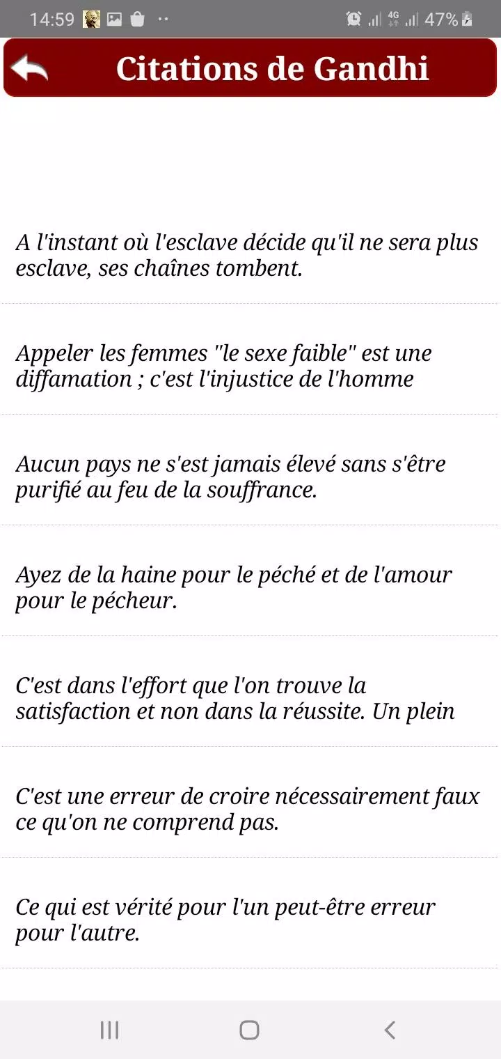 Citations De Gandhi Apk For Android Download