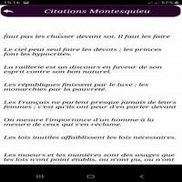 Citations de Montesquieu capture d'écran 2