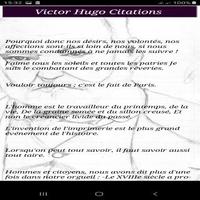 Citations de Victor Hugo screenshot 3