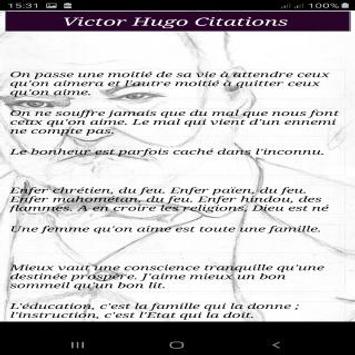 Citations De Victor Hugo For Android Apk Download