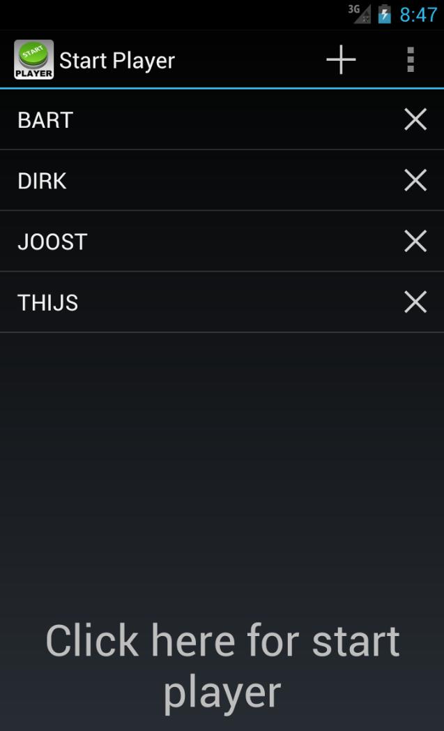 Start apk. Joost приложение. Info Player start model.