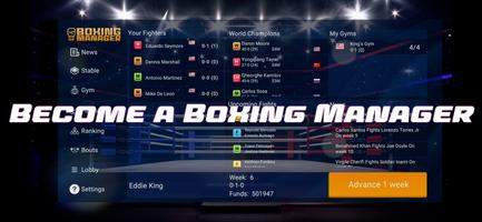 Poster Boxing Manager