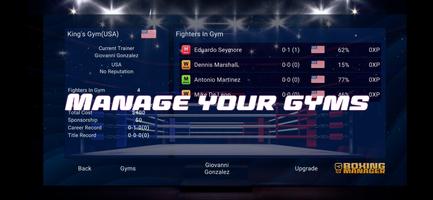 2 Schermata Boxing Manager
