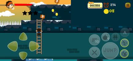 Boy Adventure - 2D Platformer اسکرین شاٹ 1