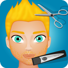corte de cabelo de homem e jogo de barba ícone