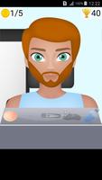 man hair cut and beard game screenshot 2