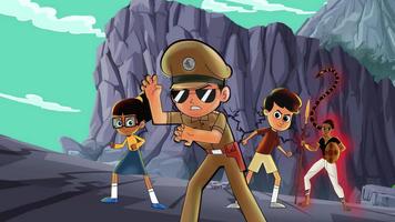 Little Singham Game Puzzle screenshot 2