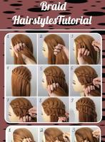 Braid Hairstyles Tutorial capture d'écran 3