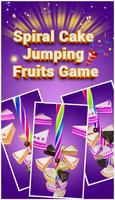Helix Spiral Jump: Fruity Tower Ball Jumping Game poster