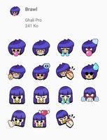 Atocollant Brawl For Whats App скриншот 3