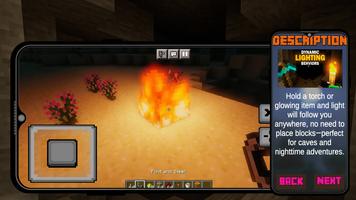 Dynamic Light Mod Minecraft PE screenshot 1