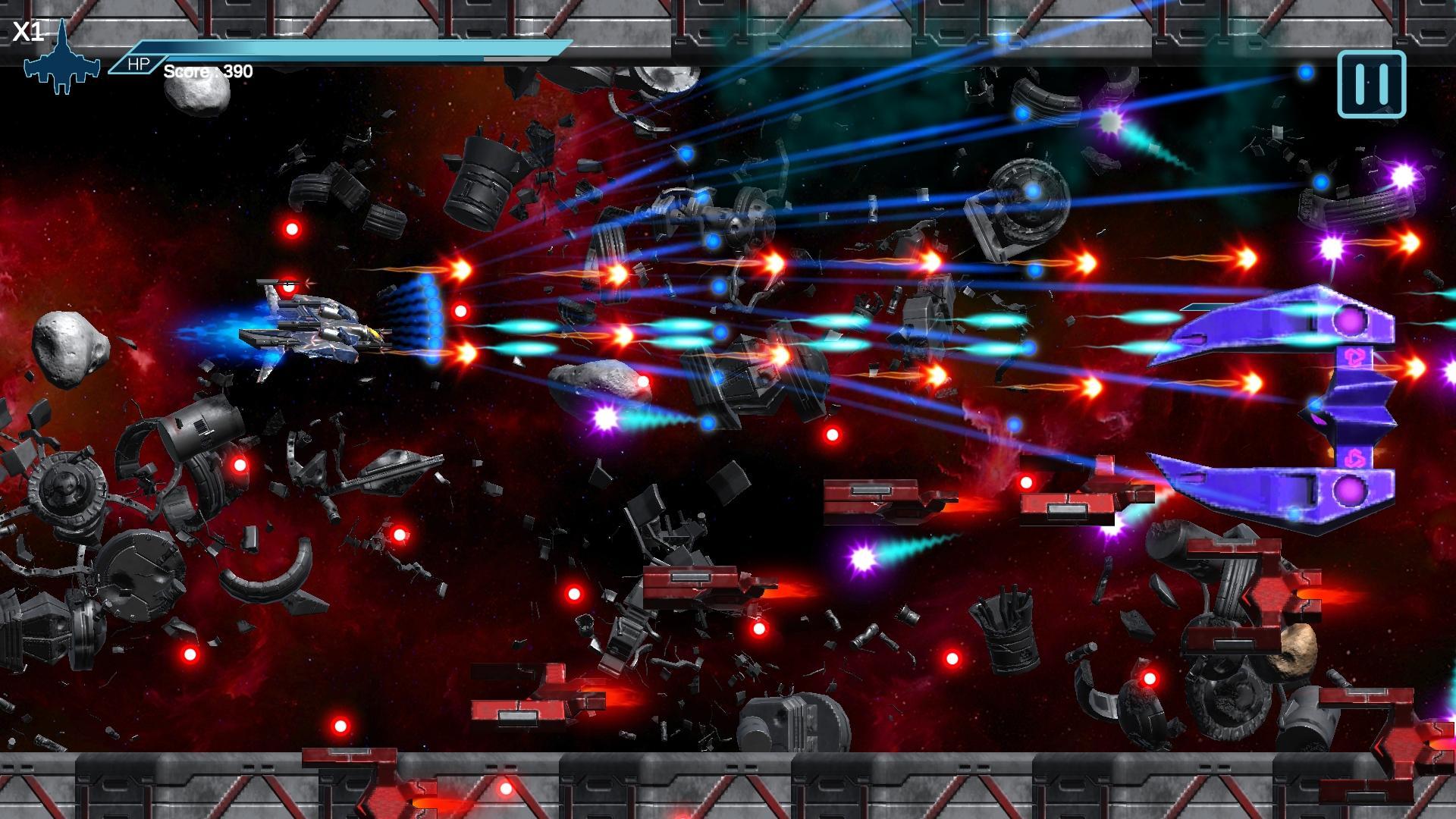 Space Shooter 3d Bullet Hell Meja Infinity For Android Apk Download - bullet hell roblox games