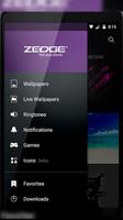 New ZEDGE Plus Ringtones and Wallpapers Tips Affiche