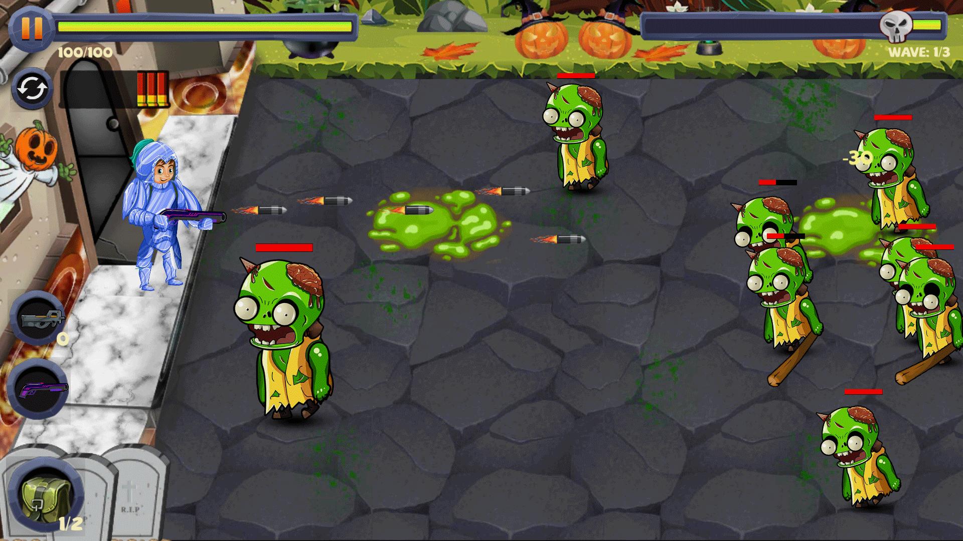 Игры битвы зомби против зомби