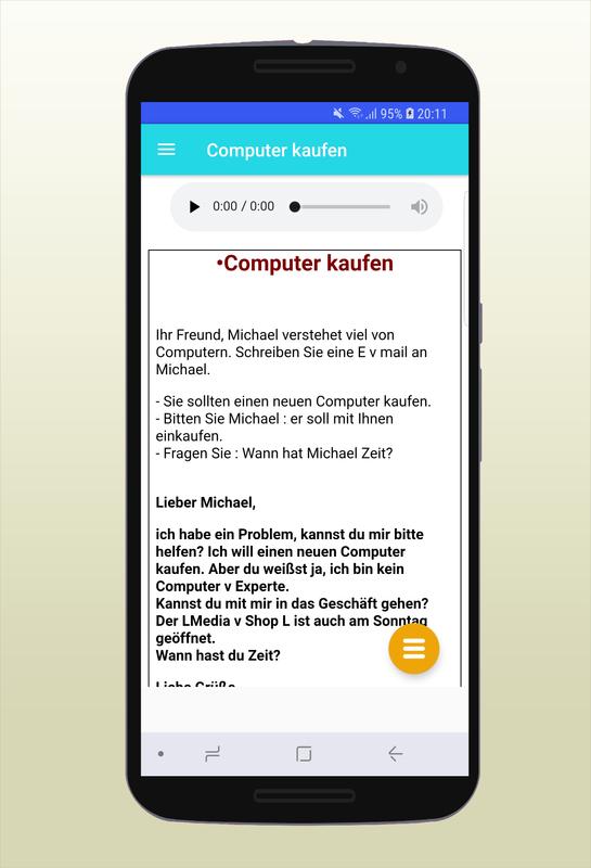 Brief Schreiben Zur Prüfung Deutsch A1 For Android Apk Download