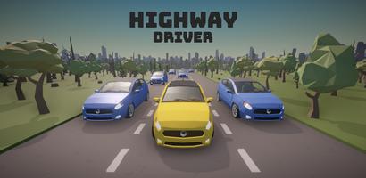 Highway Driver: Steering ride Affiche