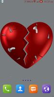 Broken Heart Wallpaper Affiche