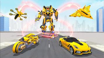 Bee Robot Fight Transform screenshot 3