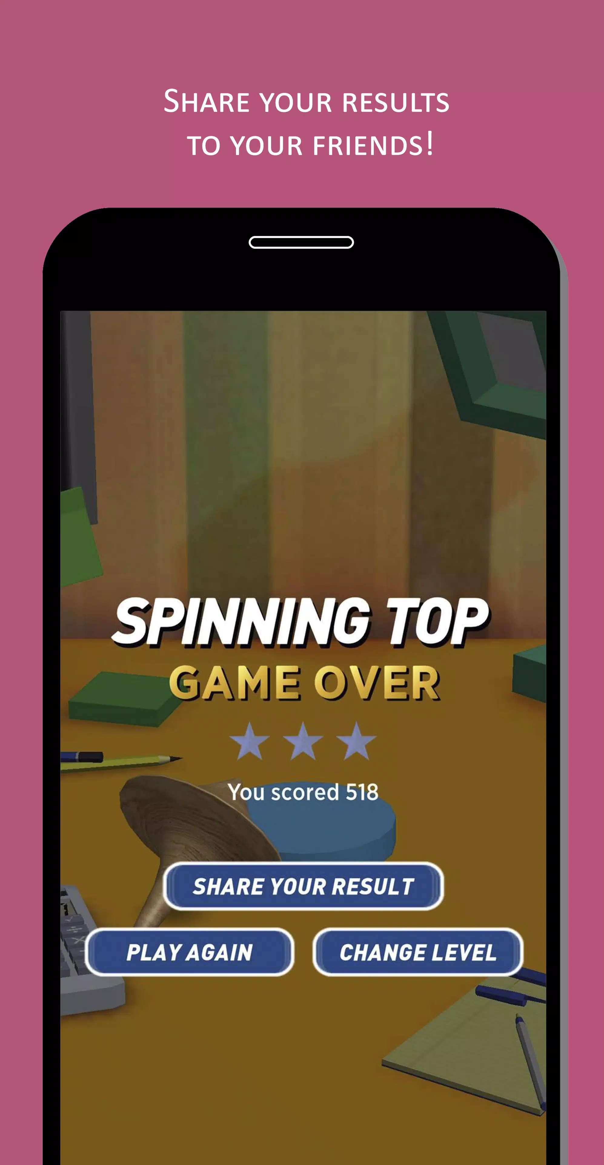 THE SPINNING TOP CONTEST - LEVEL 1