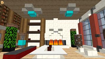 Furniture builds for Minecraft plakat