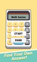 Reverse Calculator - Math Geni Plakat