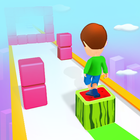Cube Tower Stack 3D ícone