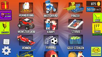 Cubic 2 3 4 Spieler Spiele Plakat
