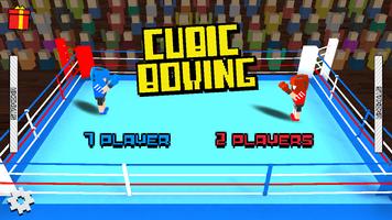 Poster Cubic Boxing 3D