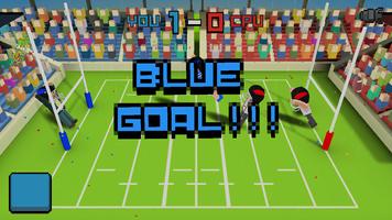 Cubic Football 3D screenshot 3