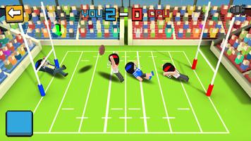 Cubic Football 3D screenshot 2