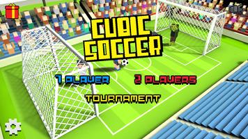 Cubic Soccer 3D Poster