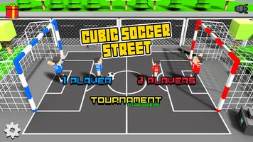 Cubic Street Soccer 3D постер