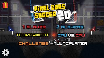 Pixel Cars. Street Soccer poster