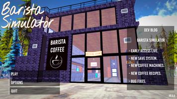 Barista Simulator الملصق