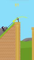 برنامه‌نما The Catapult Slingshot Ninja عکس از صفحه